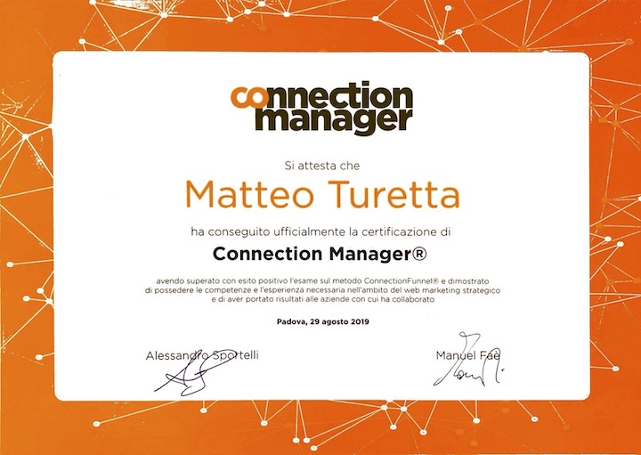 2019.08.29 certificazione Connection Manager